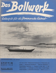 Das Bollwerk : die NS Monatszeitschrift Pommerns, 1938 H 3