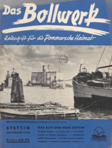 Das Bollwerk : die NS Monatszeitschrift Pommerns, 1938 H 9