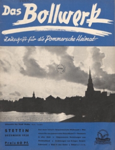 Das Bollwerk : die NS Monatszeitschrift Pommerns, 1938 H 12