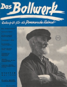 Das Bollwerk : die NS Monatszeitschrift Pommerns, 1936 H 5
