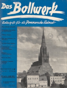 Das Bollwerk : die NS Monatszeitschrift Pommerns, 1936 H 6