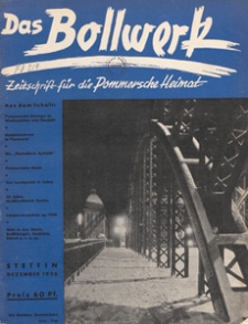 Das Bollwerk : die NS Monatszeitschrift Pommerns, 1936 H 12