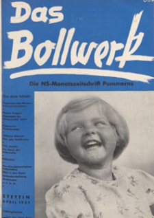 Das Bollwerk : die NS Monatszeitschrift Pommerns, 1935 H 3