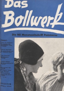 Das Bollwerk : die NS Monatszeitschrift Pommerns, 1934 H 3