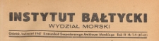 Komunikat Gospodarczego Archiwum Morskiego, 1947 nr 7-8
