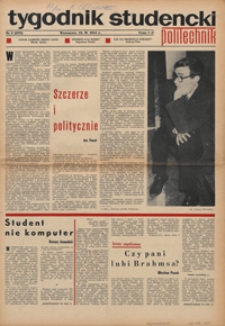Tygodnik studencki "Politechnik", 1968, nr 8 (392)