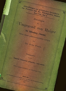 Abhandlungen zur Geologischen Specialkarte von Preussen und den Thüringischen Staaten 1888 Bd. 8, H. 3