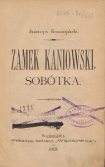 Zamek kaniowski ; Sobótka