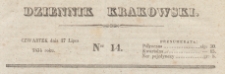 Dziennik Krakowski, 1834.07.17 nr 14