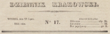 Dziennik Krakowski, 1834.07.22 nr 17