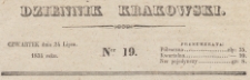 Dziennik Krakowski, 1834.07.24 nr 19