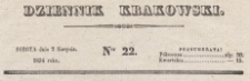 Dziennik Krakowski, 1834.08.02 nr 22
