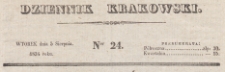 Dziennik Krakowski, 1834.08.05 nr 24