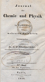 Jahrbuch der Chemie und Physik 1829, Bd. 1