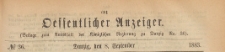 Oeffentlicher Anzeiger : Beilage zum Amts-blatt der Königlichen Regierung zu Danzig, 1883.09.08 nr 36