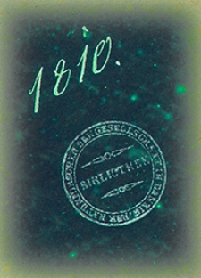 Kleefelds Beobachtungen 1810