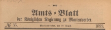 Amts-Blatt der Königlich Preussischen Regierung zu Marienwerder für das Jahr, 1899.08.30 nr 35