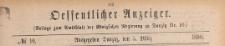 Oeffentlicher Anzeiger : Beilage zum Amts-blatt der Königlichen Regierung zu Danzig, 1898.03.05 nr 10