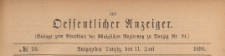 Oeffentlicher Anzeiger : Beilage zum Amts-blatt der Königlichen Regierung zu Danzig, 1898.06.11 nr 24