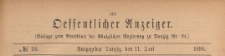 Oeffentlicher Anzeiger : Beilage zum Amts-blatt der Königlichen Regierung zu Danzig, 1898.06.11 nr 24