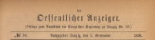 Oeffentlicher Anzeiger : Beilage zum Amts-blatt der Königlichen Regierung zu Danzig, 1898.09.03 nr 36