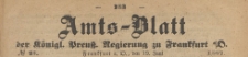 Amts-Blatt der Königlichen Preussischen Regierung zu Frankfurth an der Oder, 1867.06.19 nr 25