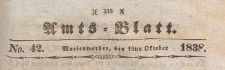 Oeffentlicher Anzeiger : Beilage des Amtsblatt der Königlichen Preussischen Regierung, 1838.10.19 nr 42
