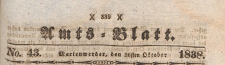 Oeffentlicher Anzeiger : Beilage des Amtsblatt der Königlichen Preussischen Regierung, 1838.10.26 nr 43