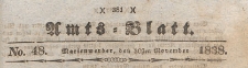 Oeffentlicher Anzeiger : Beilage des Amtsblatt der Königlichen Preussischen Regierung, 1838.11.30 nr 48