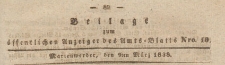 Beilage zum öffentlichen Anzeiger des Amts=Blatts, 1838.03.09 nr 10