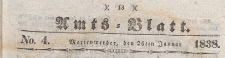 Amts-Blatt der Königlich Preussischen Regierung zu Marienwerder für das Jahr, 1838.01.26 nr 4