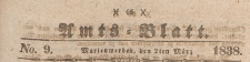 Amts-Blatt der Königlich Preussischen Regierung zu Marienwerder für das Jahr, 1838.03.02 nr 9