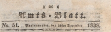 Amts-Blatt der Königlichen Regierung zu Marienwerder für das Jahr, 1838.12.21 nr 51