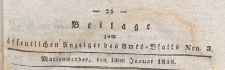 Beilage zum öffentlichen Anzeiger des Amts=Blatts, 1838.01.19 nr 8