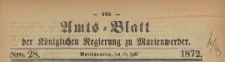 Amts-Blatt der Königlichen Regierung zu Marienwerder für das Jahr, 1872.07.10 nr 28