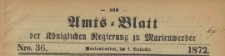 Amts-Blatt der Königlichen Regierung zu Marienwerder für das Jahr, 1872.09.04 nr 36