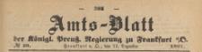 Amts-Blatt der Königlichen Preussischen Regierung zu Frankfurth an der Oder, 1867.12.11 nr 50