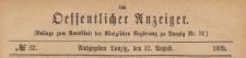 Oeffentlicher Anzeiger : Beilage zum Amts-blatt der Königlichen Regierung zu Danzig, 1899.08.12 nr 32
