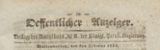 Oeffentlicher Anzeiger : Beilage des Amtsblatt der Königlichen Preussischen Regierung, 1839.02.08 nr 6