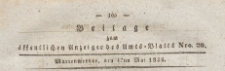 Beilage zum öffentlichen Anzeiger des Amts=Blatts, 1839.05 17 nr 20