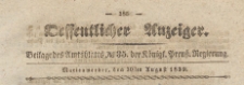 Oeffentlicher Anzeiger : Beilage des Amtsblatt der Königlichen Preussischen Regierung, 1839.08.30 nr 35
