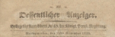 Oeffentlicher Anzeiger : Beilage des Amtsblatt der Königlichen Preussischen Regierung, 1839.11.29 nr 48