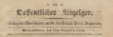 Oeffentlicher Anzeiger : Beilage des Amtsblatt der Königlichen Preussischen Regierung, 1839.12.13 nr 50