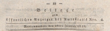 Beilage zum öffentlichen Anzeiger : Beilage des Amtsblatts, 1842.01.28 nr 4