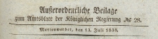 Ausserordentliche Beilage zum Amtsblatt der Königlichen Regierung, 1838.07.13 nr 28