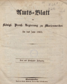 Amts-Blatt der Königlichen Regierung zu Marienwerder für das Jahr, 1863.02.18 nr 7