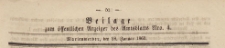 Beilage zum öffentlichen Anzeiger des Amtsblatt, 1863.01.28 nr 4