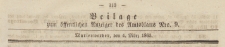 Beilage zum öffentlichen Anzeiger des Amtsblatt, 1863.03.04 nr 9