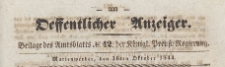 Oeffentlicher Anzeiger : Beilage des Amtsblatt der Königlichen Preussischen Regierung, 1844.10.16 nr 42