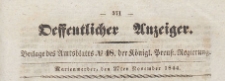 Oeffentlicher Anzeiger : Beilage des Amtsblatt der Königlichen Preussischen Regierung, 1844.11.27 nr 48